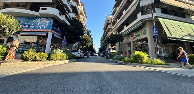Στην κυκλοφορία η οδός Παναγούλη στη Λάρισα